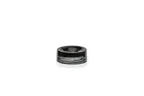 image of Ardacam 2164-43 China Bowl, 3.9" Diameter, 1.69 Oz Capacity, Hollow Round Black Glass