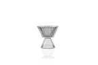 image of Mikasa 2167F-1576-1 Aria Clear Glass Serving Bowl, 3.94" x 3.94", 5 oz., Dishwasher Safe