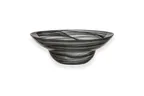 image of Ardacam 2197-43 11" 74oz Round China Bowl, Black Glass Finish, General Use, Estonia Made
