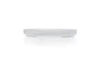 image of Ardacam 2444-2 - 6.1" Round Glass Dinner Plate, White Finish, 6" Diameter, Elegant Tableware