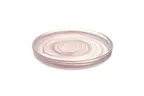 image of Ardacam 2445-3 - Round Glass Dinner Plate, 8.27" Diameter, New Pink Finish, Elegant Tableware