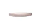 image of Ardacam 2446-3 Footed Glass Plate, 11" Round, New Pink Finish, Asos Style