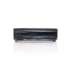 image of Ardacam 2447-43 Round Glass Serving Bowl, 5.12" Diameter, 12.5 Oz Capacity, Black Finish