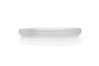 image of Ardacam 2448-2 Round Glass Dinner Plate, 7.28" Diameter, White Finish, Elegant Asos Design