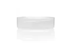 image of Ardacam 2450-2 Glass Serving Bowl, 7.09" Diameter, 37.1 Oz Capacity, White Finish, Tableware