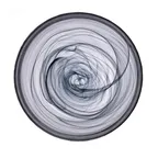image of Ardacam 2451-43 Round Glass Plate, 12.99" Diameter, New Black Finish, Asos Style