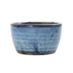 image of Mikasa 5255979 Starlit Ramekin, 4 oz 3-1/8" dia., Blue Porcelain, Dishwasher/Microwave/Oven Safe