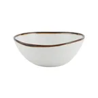 image of Mikasa 5256153 Lodge Bowl, 20 oz (0.6 qt), 7" Diameter, Cream White Vitrified Porcelain Dinnerware