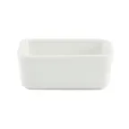 image of Mikasa 5256226 China Sugar Packet Holder, 2.68"W x 3.94"D x 1.57"H, White Porcelain, Dishwasher Safe
