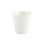 image of Mikasa 5256305 China Coffee Pot/Teapot, 2.87"W x 2.87"D x 2.76"H, 4 oz, White Porcelain
