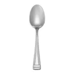 image of Mikasa 5257212 Fence Dessert Spoon, 7-2/5"L, 18/10 Stainless Steel, Dishwasher Safe - Dozen