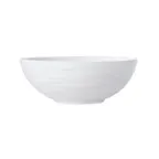 image of Mikasa 5260085 Camilla Bowl, 32 oz, 7" Dia., Round, Coupe, Vitrified Porcelain, Bright White