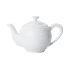 image of Mikasa 5260093 Camilla Coffee Pot, 33.5 oz White Porcelain with Lid & Handle