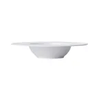 image of Mikasa 5260241 Onda Bowl, 10 oz, 9.75" Dia., Round, Deep, Wide Rim, Fluted, Soft White Porcelain