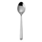 image of Mikasa 5262494 Firenze Dessert Spoon, 8", Heavy 18/10 Stainless Steel, Dishwasher Safe - Dozen