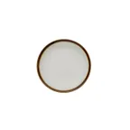 image of Mikasa 5266660 China Plate, 7" Dia., Round, Coupe Rim, Vitrified Porcelain, Cream White