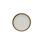 image of Mikasa 5266663 China Plate, 9" dia., Round, Coupe Rim, Vitrified Porcelain, Cream White