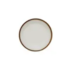 image of Mikasa 5266665 China Plate, 11" Dia., Round, Coupe Rim, Vitrified Porcelain, Cream White