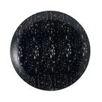 image of Mikasa 5266919 China Plate, 11.4" Dia., Round, Coupe Rim, Vitrified Porcelain, Pitch Black