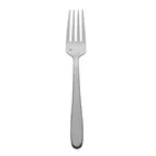 image of Mikasa 5268367 Dessert Fork, 7.5" Stainless Steel, City Limit Satin - Dozen