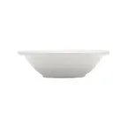 image of Towle Hospitality 5272990 Saratoga Plate, 9" Round Porcelain White Bowl 17 oz, Microwave Oven Safe