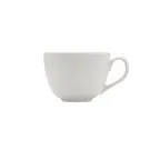 image of Towle Hospitality 5272991 Saratoga 3.5oz Porcelain Cup, Stackable, Dishwasher, Microwave & Oven Safe
