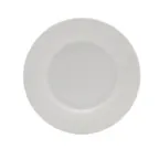 image of Towle Hospitality 5272998 Saratoga Round 5.5" China Plate, Dishwasher, Microwave & Oven Safe