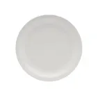 image of Towle Hospitality 5273005 Saratoga Round 10.25" China Plate, Dishwasher, Microwave & Oven Safe
