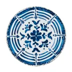 image of Mikasa 5274993 Merenda Flrl China Plate, 11" Wide Rim, Round, Dishwasher, Microwave & Oven Safe