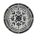 image of Mikasa 5275017 Merenda Flrl China Plate, 11" Wide Rim, Round, Dishwasher, Microwave & Oven Safe