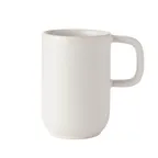 image of Mikasa 5275153 Solitude China Mug, 12.5oz, Natural, Ceramic, Dishwasher, Microwave & Oven Safe