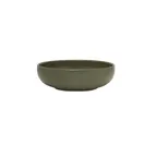 image of Mikasa 5275171 Solitude Bowl, 6.3", 19.6 oz., Round, Green, China, Dishwasher, Microwave & Oven Safe