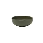 image of Mikasa 5275172 Solitude Bowl, 4.7", 11 oz, Round, Green, China, Dishwasher, Microwave & Oven Safe