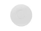 image of Mikasa 5292266 Bistro Blanc China Saucer, 4.5" dia., Vitrified Porcelain, White