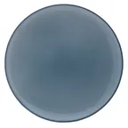 image of Mikasa 5302655 China Plate, Canvas Fog Coupe, 8.7" Diameter, 25.69 oz, Porcelain, Dishwasher Safe