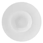 image of Mikasa 5303435 China Plate, 11" Round, Deep, 12.35 oz., Porcelain, White