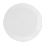 image of Mikasa 5307019 Lola Plate, 11.4" Deep Round White Bone China Dinnerware