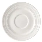 image of Mikasa 5309153 Melinda Saucer – 6.2" White Round Bone China Dinnerware Saucer