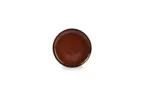 image of F2D 5314620 Round Coupe Plate, 6.30" Red Porcelain Dinnerware, Dishwasher, Microwave & Oven Safe