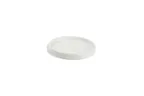 image of Chic 5314732 Coupe Plate – 5.7" White Porcelain, Stackable, Dishwasher, Microwave & Oven Safe Verso