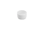 image of Chic 5314735 White Porcelain Bowl, 4" Size, 12 oz, Stackable, Dishwasher, Microwave & Oven Safe