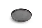 image of Chic 5314761 Coupe Plate – 9.5" Round Porcelain Plate, Verso Black, Microwave & Oven Safe