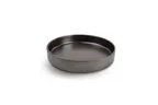 image of Chic 5314764 Deep Rim Porcelain Plate, 9.5", 40.24 oz, Black, Dishwasher Microwave Oven Safe