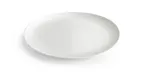 image of Chic 5314772 Coupe Plate - 9.8" White Porcelain Dinnerware, Round Coupe Rim, Dishwasher Oven Safe