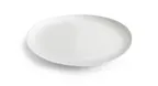 image of Chic 5314773 Coupe Plate, 11.4" White Porcelain, Coupe Rim, Microwave Oven Safe