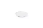 image of Chic 5314778 Espresso Saucer – 4.7" White Porcelain Dishwasher & Microwave/Oven Safe Perla Finish