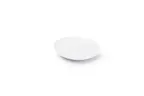 image of Chic 5314780 Round Porcelain Saucer, 5.9" White Perla Finish, Dishwasher Microwave Oven Safe