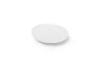 image of Chic 5314782 Round Porcelain Saucer, 6.1" White Perla Finish, Dishwasher Microwave Oven Safe