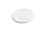 image of Chic 5314798 Deep Rim Porcelain Plate, 11" Round, 45 oz, Microwave Oven Safe - 1/Each