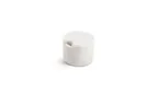 image of Chic 5314803 Sugar Jar, 3" White Marble China, Dishwasher, Microwave & Oven Safe